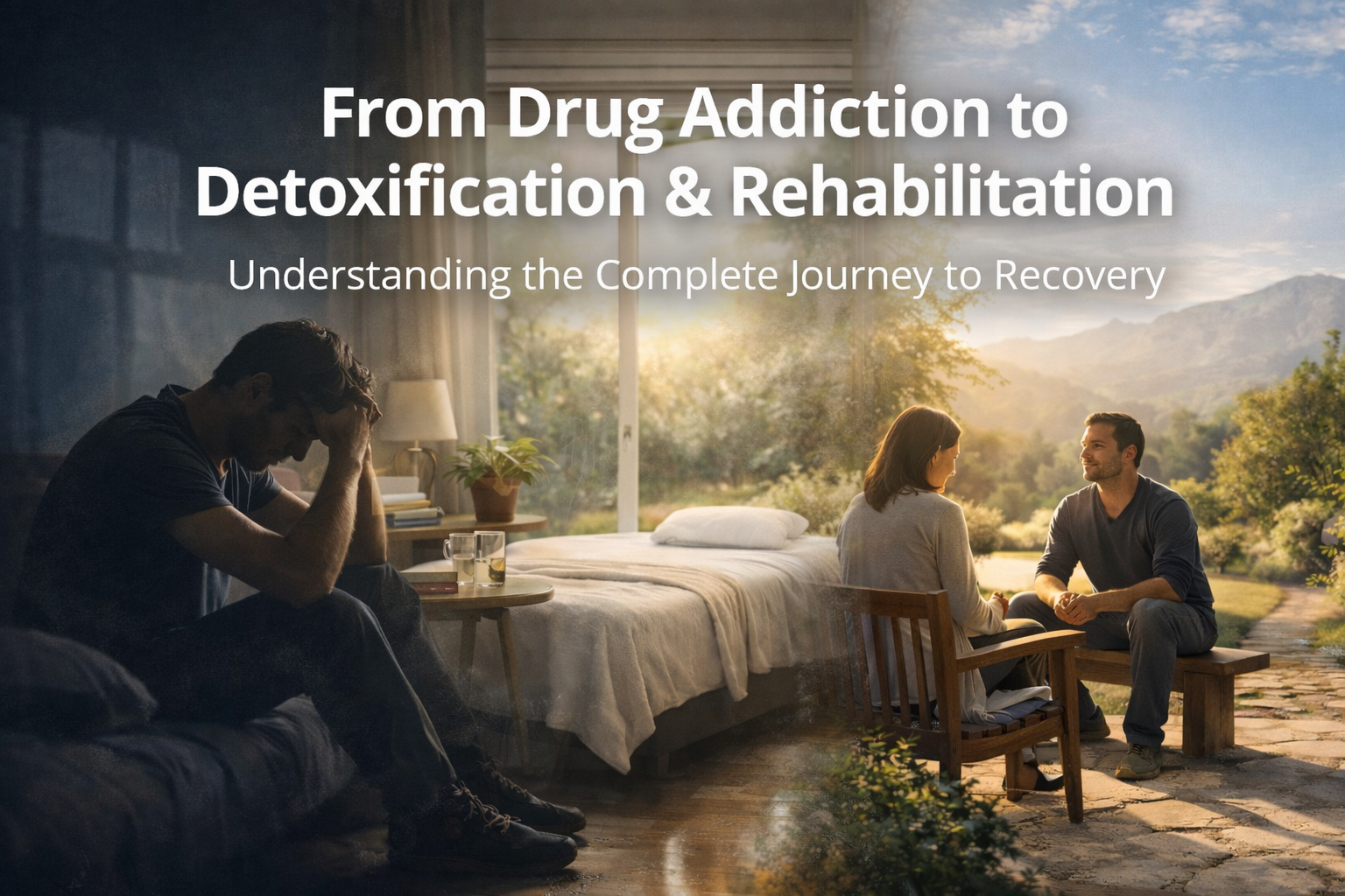Drug Addiction, Detoxification, and Rehabilitation: Understanding the Complete Treatment Journey