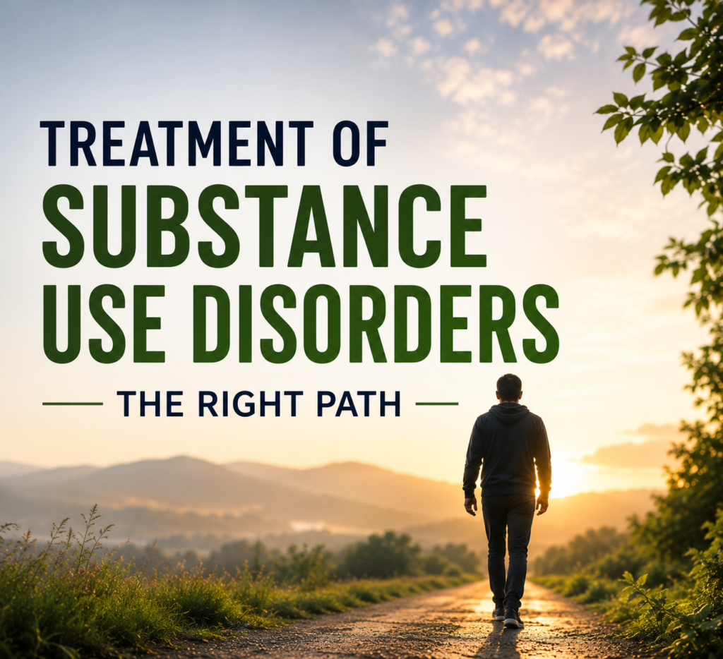 TREATMENT OF SUBSTANCE USE DISORDERS- THE RIGHT PATH
