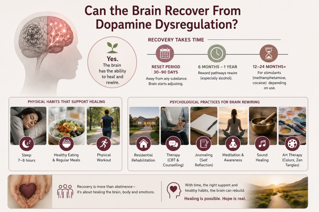 Brain Recover From Dopamine Dysregulation