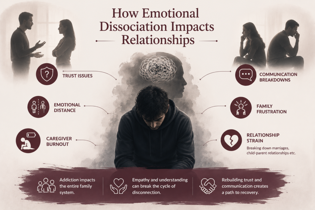 How Emotional Dissociation Impacts Relationships
