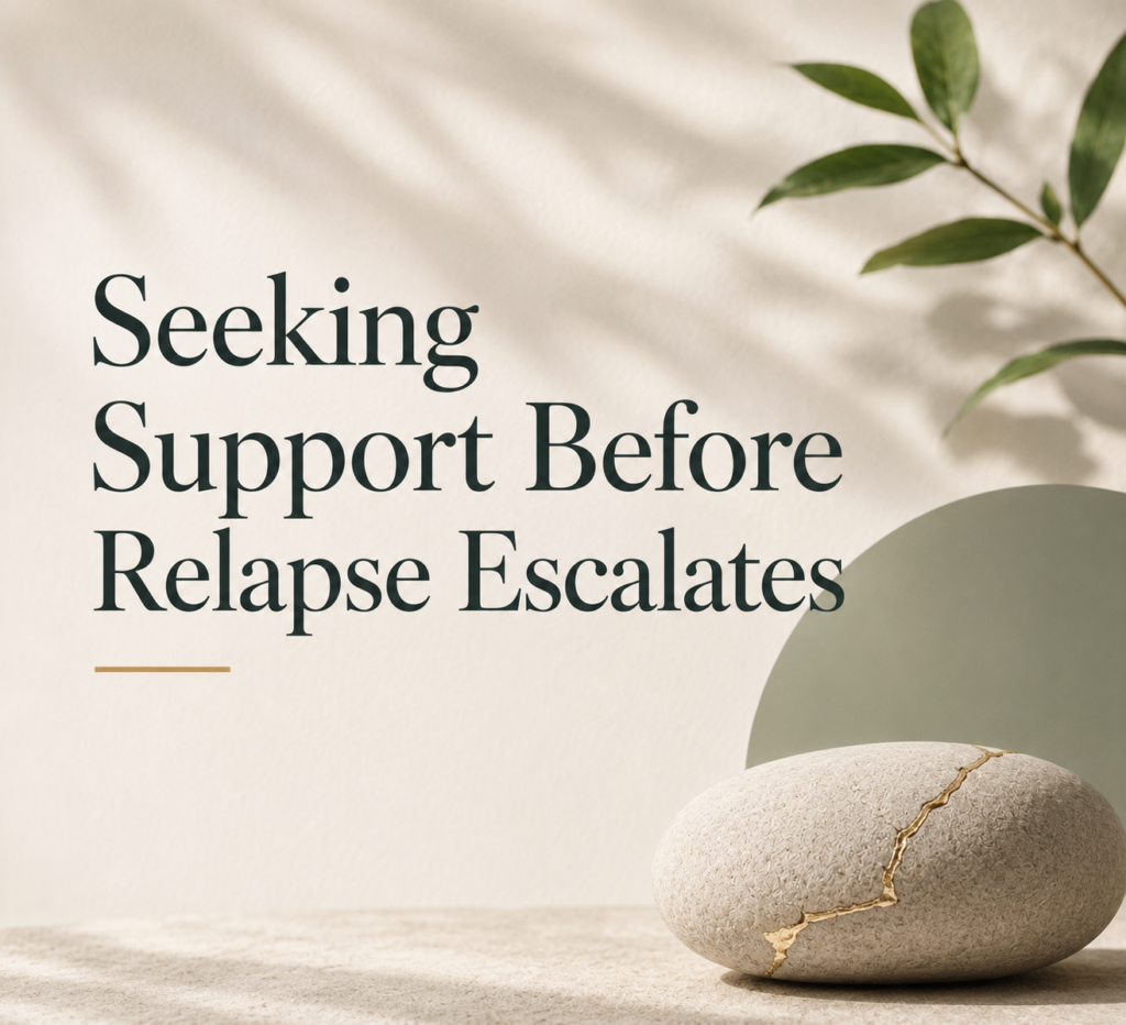 Seeking Support Before Relapse Escalates