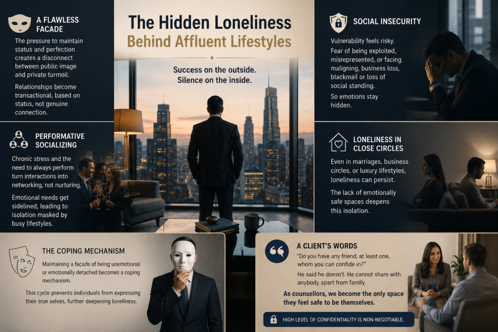 Hidden Loneliness Behind Affluent Lifestyles