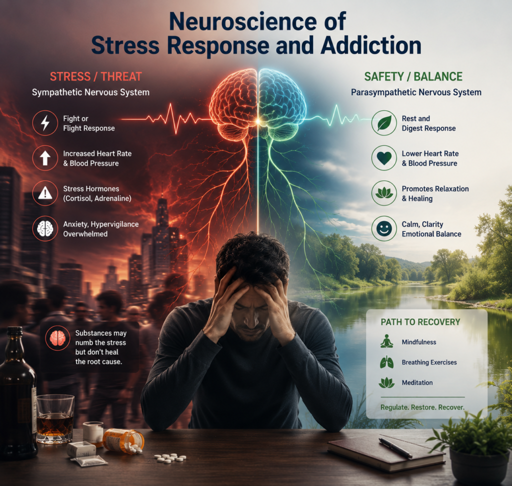 Neuroscience of Stress Response and Addiction