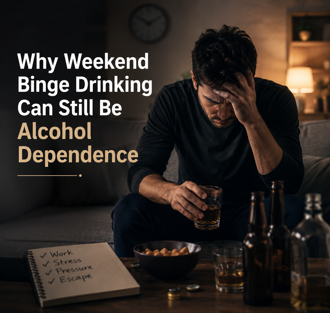 Why Weekend Binge Drinking Can Still Be Alcohol Dependence
