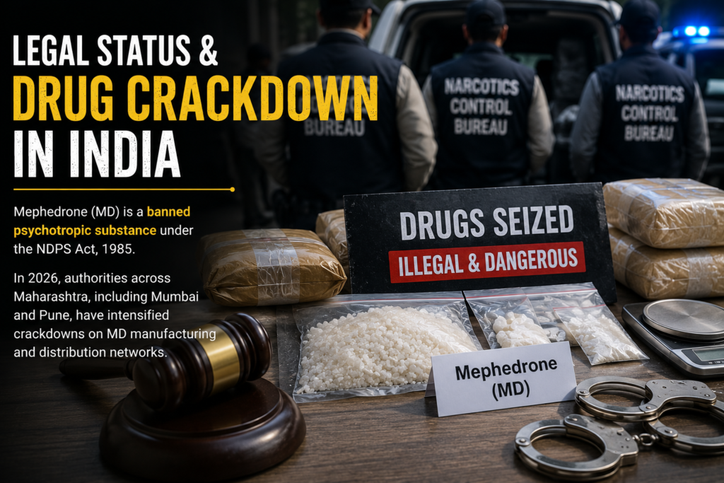 drug seized in maharastra and pune
