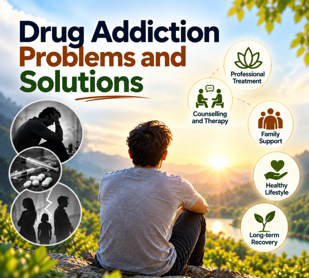 Drug Addiction Problems and Solutions
