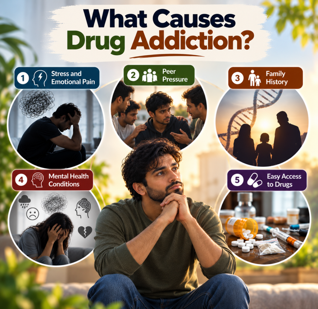 What Causes Drug Addiction?